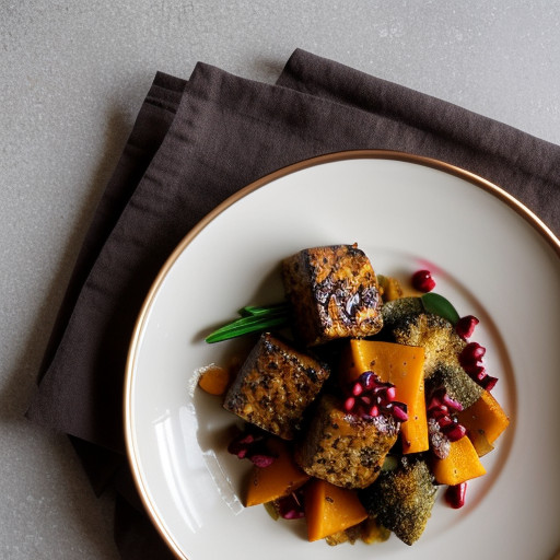 Oven Roasted Tempeh & Vegetables recipe image