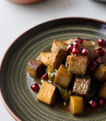 Oven Roasted Tempeh and Vegetables recipe image
