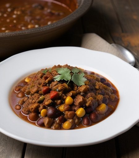 Overnight Turkey Chili (No Beans recipe image