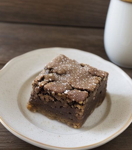 Ovo: Carob Pecan Nut Squares recipe image