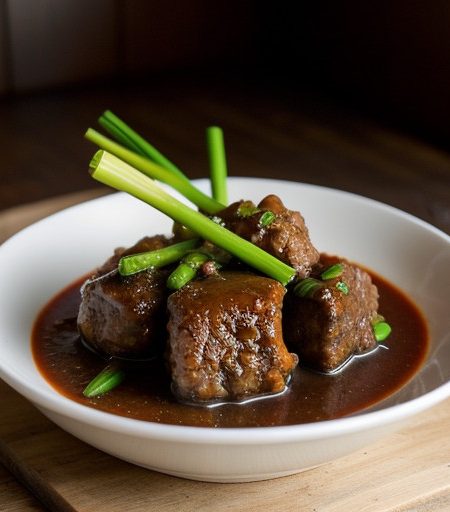 Oxtails in Red Wine Sauce recipe image