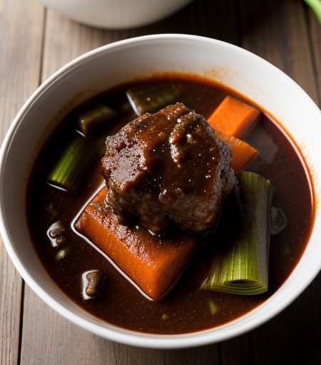 Oxtails in Red Wine Sauce *Jb recipe image