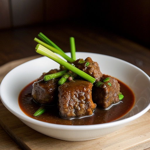 Oxtails in Red Wine Sauce recipe image