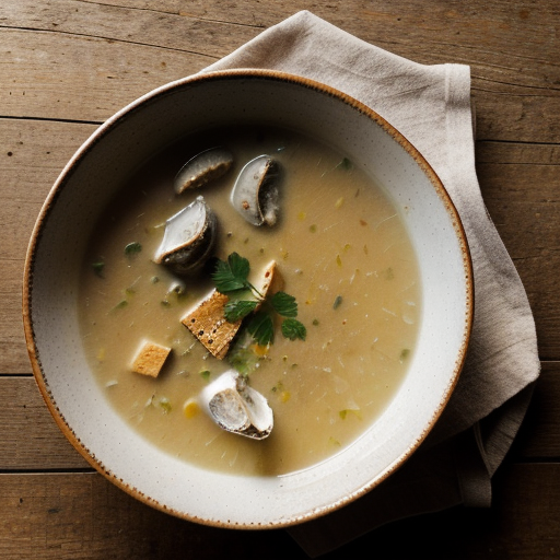 Oyster & Brie Soup recipe image