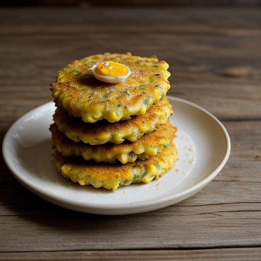 Oyster Corn Fritters (Welshkorn Eishtar-Puffe recipe image
