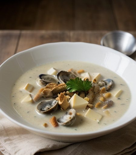 Oyster-Mushroom Chowder recipe image