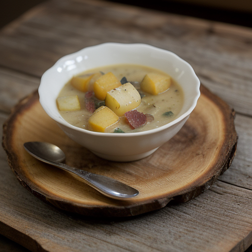 Oyster & Potato Stew With Crisp Bacon *Jb recipe image