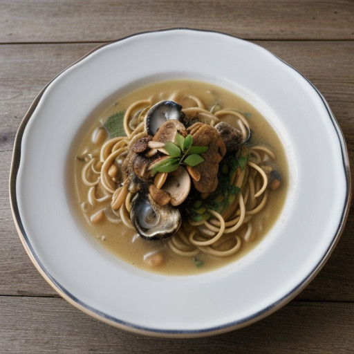 Oyster Spaghetti recipe image