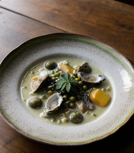 Oyster Stew With Vegetables recipe image