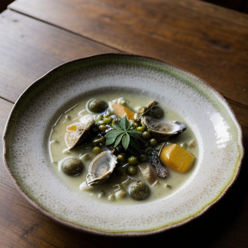 Oyster Stew With Vegetables recipe image