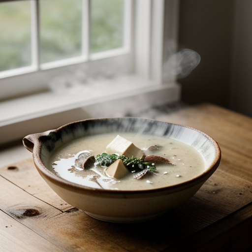 Oyster and Brie Soup recipe image