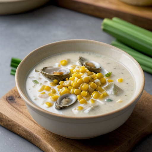 Oyster-and-Corn Chowder recipe image