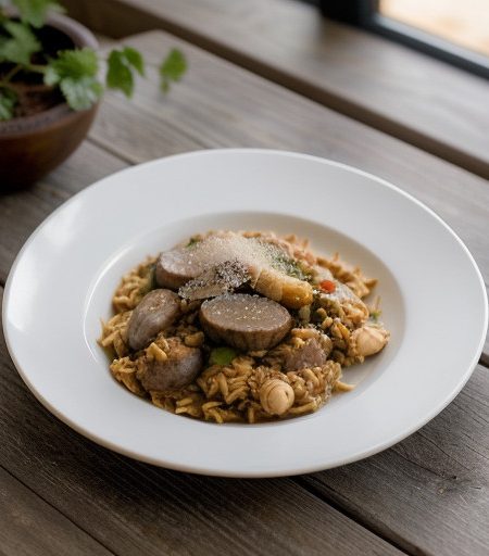 Oyster and Sausage Jambalaya recipe image