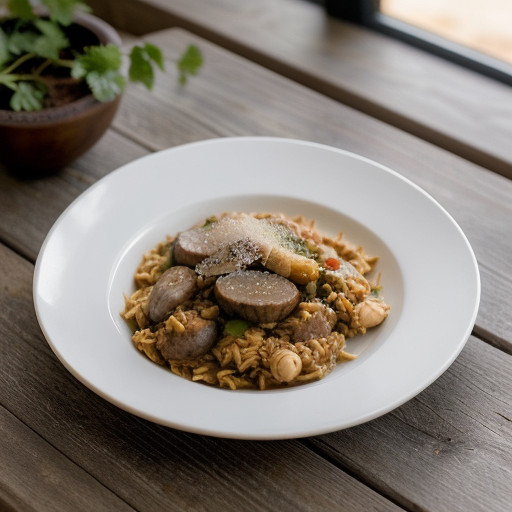 Oyster and Sausage Jambalaya recipe image