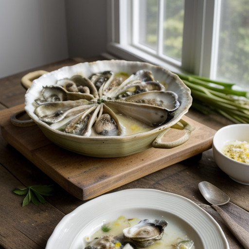 Oysters & Artichoke Casserole recipe image