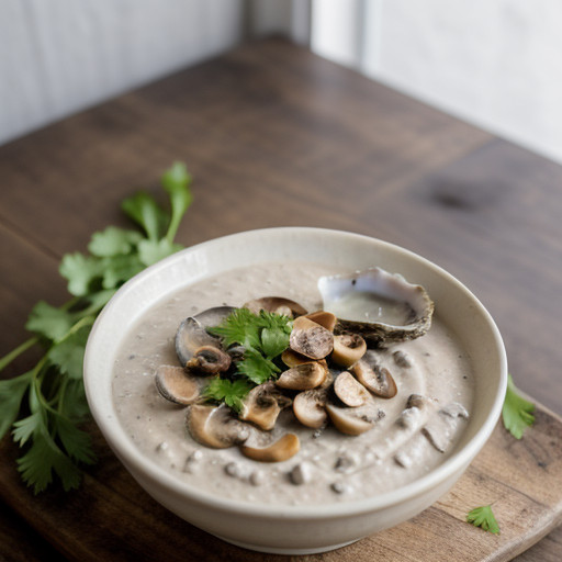 Oysters & Mushroom Dip recipe image