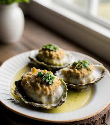 Oysters Rockefeller (Crocker recipe image
