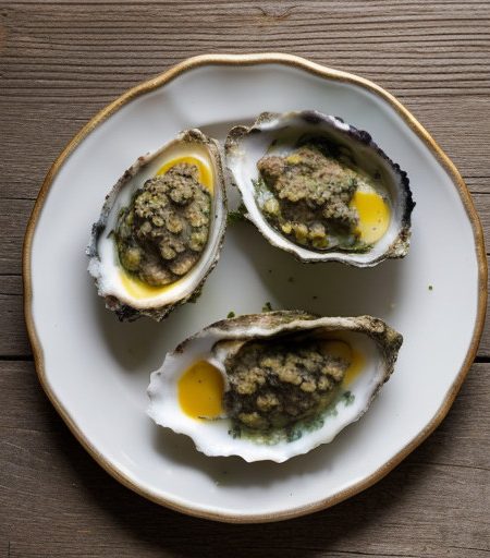 Oysters Rockefeller (Gourmet Mag. recipe image