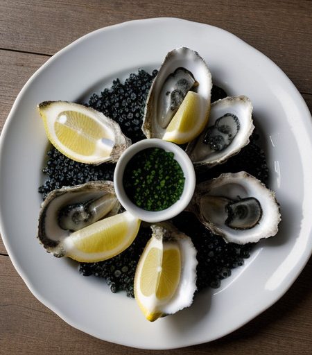 Oysters and Caviar recipe image