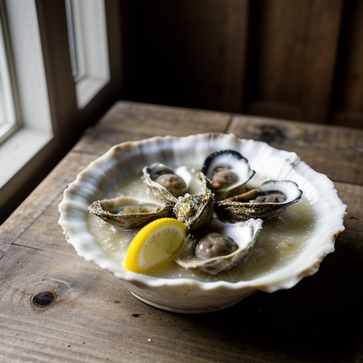 Oysters in Champagne Sauce recipe image