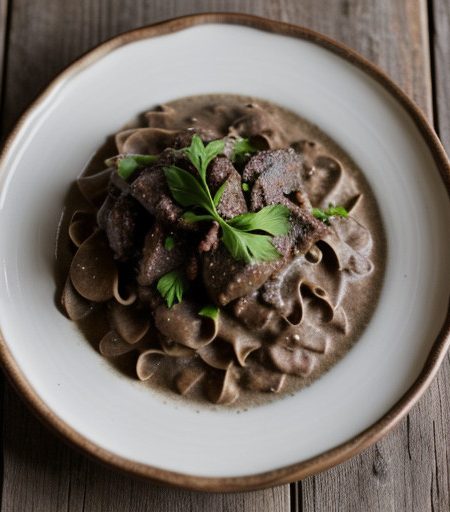 Ozark-Style Venison Stroganoff recipe image
