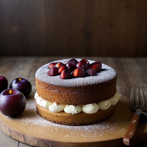 PLUM CAKE - Country Cooking recipe image
