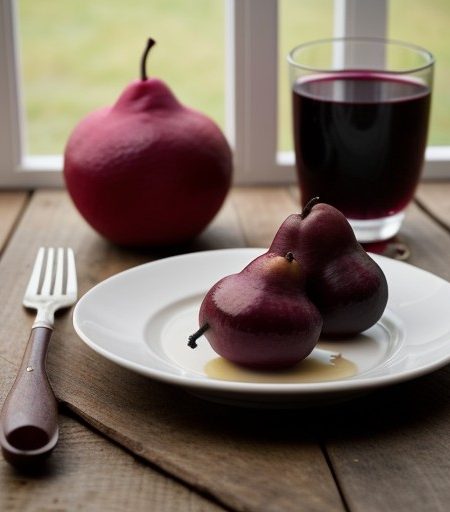 POACHED PEARS - Country Living recipe image