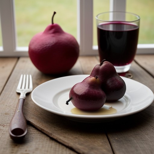 POACHED PEARS - Country Living recipe image