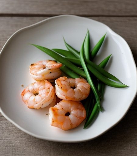Pacific Rim Shrimp & Snowpeas recipe image
