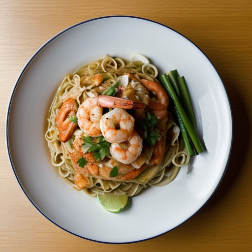 Pad Thai With Shrimp recipe image