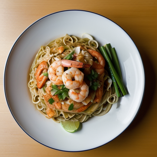 Pad Thai With Shrimp recipe image