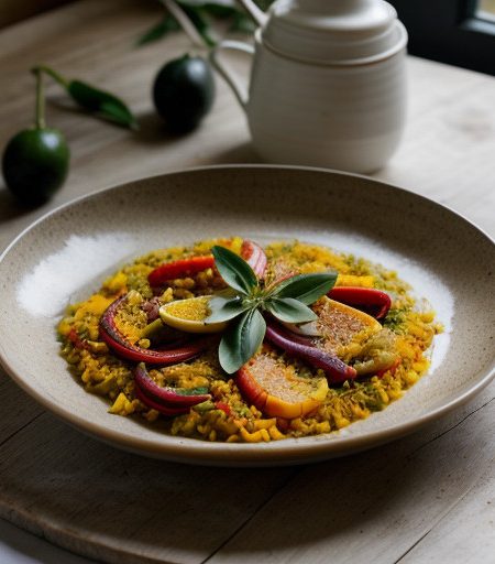 Paella Primavera recipe image