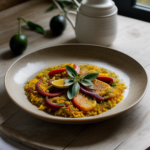 Paella Primavera recipe image