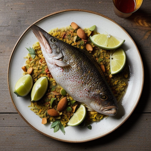 Paella-Stuffed Snapper recipe image