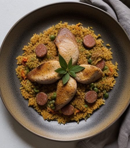 Paella (Usa Rice recipe image