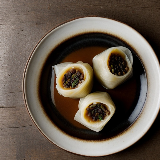 Pai Gwat Shu Mai (Steamed Spare Ribs in Blac recipe image