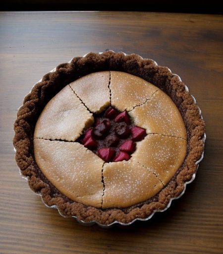 Painted Chocolate Fruit Tartlets recipe image