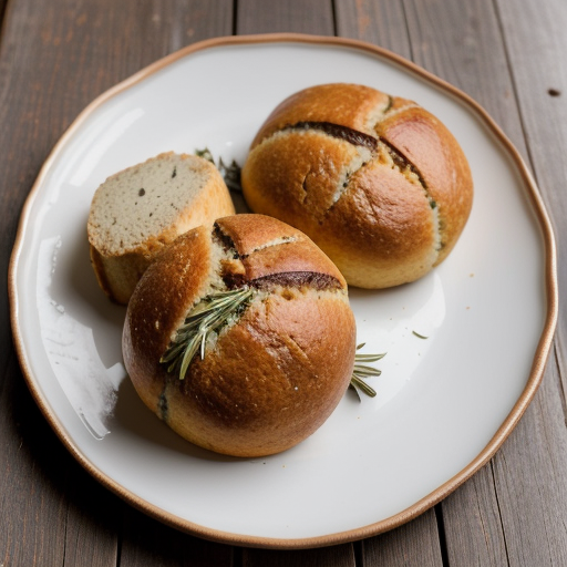 Pan De Ramerino (Rosemary Buns recipe image