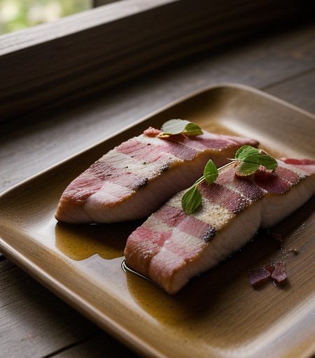 Pan-Fried Brook Trout With Bacon recipe image