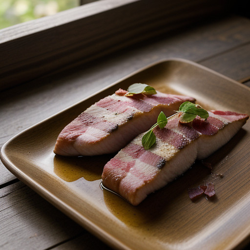 Pan-Fried Brook Trout With Bacon recipe image