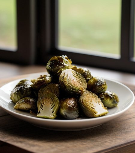 Pan Fried Brussels Sprouts recipe image