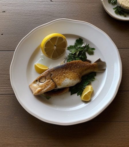 Pan-Fried Catfish With Pepper & Lemon recipe image