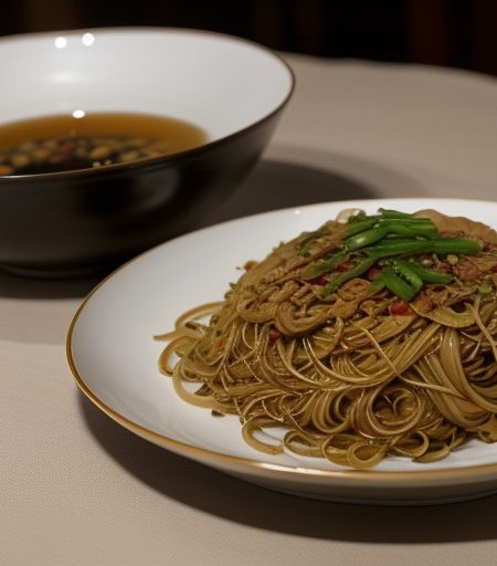 Pan-Fried Noodles recipe image