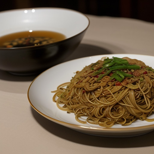 Pan-Fried Noodles recipe image