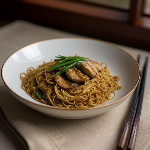 Pan-Fried Noodles recipe image
