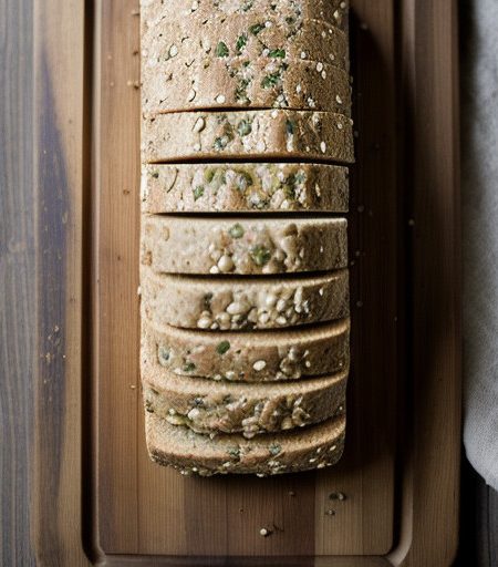 Pan "Fried" Whole Wheat Savory Bread (Savory recipe image