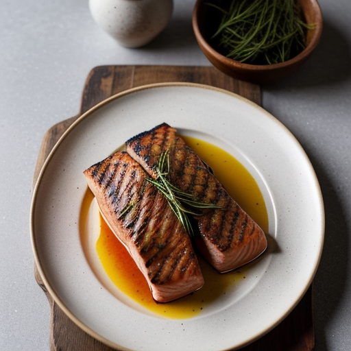 Pan-Grilled Fillets With Tomato & Tarragon recipe image