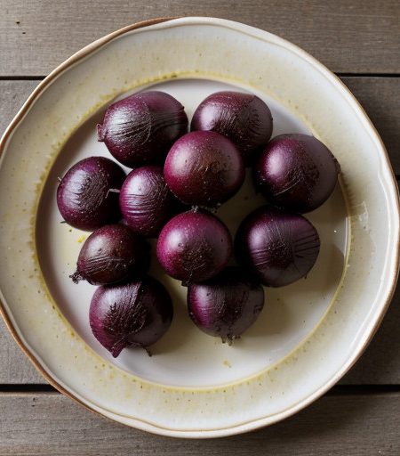 Pan-Toasted Beets With Sweet Onions~ Walnuts~ & Blue Ch recipe image