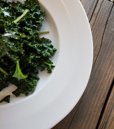 Pan-Wilted Winter Greens With Fresh Ginger (Hh recipe image