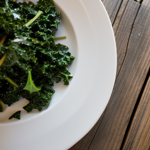 Pan-Wilted Winter Greens With Fresh Ginger (Hh recipe image